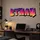 Custom Graffiti Name Wall Sticker – Personalized Sunset Gradient Decal for Teen Room or Gaming Desk, Christmas Gift - 1