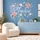 Personalized Peony Flower Name Wall Decal – Custom Pink Floral Sticker for Girls Nursery, Christmas Gift for Baby - 1
