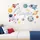 Personalized Outer Space Name Wall Decal – Custom Astronaut Rocket Planet Sticker for Boys Nursery, Christmas Gift - 5