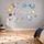 Personalized Outer Space Name Wall Decal – Custom Astronaut Rocket Planet Sticker for Boys Nursery, Christmas Gift - 2