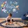 Personalized Outer Space Name Wall Decal – Custom Astronaut Rocket Planet Sticker for Boys Nursery, Christmas Gift - 8