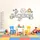 Personalized Safari Animals Name Wall Decal – Custom Jungle Name Sticker for Boys Nursery, Christmas Gift for Baby - 6