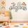 Personalized Safari Animals Name Wall Decal – Custom Jungle Name Sticker for Boys Nursery, Christmas Gift for Baby - 2