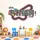 Personalized Race Car Track Name Wall Decal – Custom Racing Cars Name Sticker for Boys Room, Christmas Gift for Son - 1