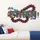Personalized Race Car Track Name Wall Decal – Custom Racing Cars Name Sticker for Boys Room, Christmas Gift for Son - 5