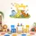 Personalized Teddy Bear and Friends Name Wall Decal – Custom Storybook Nursery Sticker for Baby Room, Christmas Gift - 1