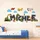 Personalized Construction Truck Name Wall Decal – Custom Excavator Road Letters Sticker for Boys Room, Christmas Gift - 3