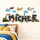 Personalized Construction Truck Name Wall Decal – Custom Excavator Road Letters Sticker for Boys Room, Christmas Gift - 2