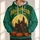 Halloween Moonlit Castle and Pumpkins for Spooky Season Celebrations All-over Print Hoodie (Lightweight) - 1