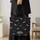 White Bats And Crescent Moons For Halloween Night Out Gifts For Gothic Style Lovers Quilted Tote Bag - 4