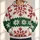 Cream Red Snowflakes And Evergreen Bands For Cozy Winter Holiday Days Outdoors All-over Print Hoodie (Lightweight) - 1