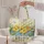 Vintage Ducklings by a Lily Pond for Spring Outings and Picnics with Family Quilted Tote Bag - 5
