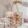Whimsical Circus Puppet Duo for Creative Travel and Everyday Adventures Gift Quilted Tote Bag - 5