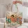 Four Mature Women Friends And Cheesecake For Retro Tropical Get-Togethers Quilted Tote Bag - 5