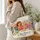Retro Best Friends And Cheesecake Gift For Vintage Friendship Celebrations And Her Quilted Tote Bag - 3