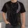 Black Cat with Moonlit Flowers for Gothic Nature Lovers, Cat Fans and Dark Floral Style All-over Print Unisex T-shirt - 1