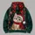 Festive Kitten in Santa Cap with Christmas Tree Cheer for Cozy Winter Celebrations All-over Print Hoodie (Lightweight) - 5
