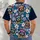 Multicolored Raccoon Faces for Tropical Vacations and Relaxed Beach Getaways for Men All-over Print Unisex T-shirt - 4