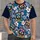 Multicolored Raccoon Faces for Tropical Vacations and Relaxed Beach Getaways for Men All-over Print Unisex T-shirt - 1