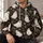 Ghosts, Snowflakes and Pine Sprigs for Cozy Christmas Gatherings and Winter Outings All-over Print Hoodie (Lightweight) - 6