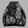 Monochrome Tiger And Wolf Wildlife Art For Outdoor Adventures And Everyday Wear All-over Print Hoodie (Lightweight) - 5