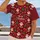Cheerful Santa, Snowflakes and Christmas Trees for Merry Holiday Celebrations All-over Print Unisex T-shirt - 2