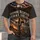 Bald Eagle Cross Tribute for Retirement, Service and Patriotic Country Living All-over Print Unisex T-shirt - 1