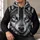 Blue-Eyed Wolf Head for Bold Outdoor Adventures and Everyday Casual Style All-over Print Hoodie (Lightweight) - 6