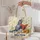Blue Storybook Pigeon Reading for Kindergarten Teacher Gifts and Classroom Learning Quilted Tote Bag - 5
