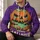 Vomiting Pumpkin Halloween Scene For Spooky October Celebrations And Parties All-over Print Hoodie (Lightweight) - 6