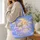 Sleepy Moon, Dumpling, Cloud And Star Friends For Cozy Bedtime Gifts For Dreamy Kids Quilted Tote Bag - 3
