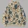 Teal Blue Floral Vine and Ochre Botanical Motifs for Relaxed Everyday Wear Gifts All-over Print Hoodie (Lightweight) - 5