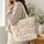 Pastel Dumpling Friends for Cheerful Travel Days and Sweet Kids' Weekend Adventures Quilted Tote Bag - 3