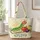 Green Caterpillar Storybook Scene for Reading Days and Gifts for Young Readers Too Quilted Tote Bag - 1