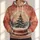 Snow Globe Christmas Tree Scene for Cozy Winter Celebrations and Holiday Gatherings All-over Print Hoodie (Lightweight) - 1