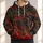 Crimson Amber Molten Stone for Bold Urban Style and Everyday Outdoor Wear All-over Print Hoodie (Lightweight) - 1
