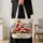 Jolly Santa With Gift Boxes for Cozy Christmas Giving and Winter Holiday Cheer for Her Quilted Tote Bag - 4
