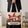 Scandinavian Christmas Gnomes with Holly Gifts for Cozy Holiday Giving and Winter Cheer Quilted Tote Bag - 4