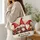Scandinavian Christmas Gnomes with Holly Gifts for Cozy Holiday Giving and Winter Cheer Quilted Tote Bag - 3
