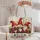 Scandinavian Christmas Gnomes with Holly Gifts for Cozy Holiday Giving and Winter Cheer Quilted Tote Bag - 5