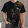 Roaring Bear And Football Cityscape For Game Day And Weekend Sports Fans All-over Print Unisex T-shirt - 1