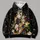 Christmas Kitten Tree Scene for Festive Winter Celebrations and Cozy Cat Lovers All-over Print Hoodie (Lightweight) - 4