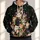 Christmas Kitten Tree Scene for Festive Winter Celebrations and Cozy Cat Lovers All-over Print Hoodie (Lightweight) - 1