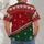 Red Green Snowflake Evergreen Holiday Style for Christmas Gatherings and Winter Cheer All-over Print Unisex T-shirt - 4