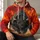 Charging Bison In Fiery Grassland For Bold Outdoor Adventures And Everyday Wear All-over Print Hoodie (Lightweight) - 6