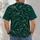 Emerald Football Feather Motifs for Game Day Tailgates and City Sports Fans All-over Print Unisex T-shirt - 4