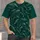 Emerald Football Feather Motifs for Game Day Tailgates and City Sports Fans All-over Print Unisex T-shirt - 1