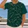 Emerald Football Feather Motifs for Game Day Tailgates and City Sports Fans All-over Print Unisex T-shirt - 2