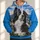 Border Collie Under Open Sky for Countryside Walks and Everyday Outdoor Adventures All-over Print Hoodie (Lightweight) - 1