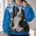 Border Collie Under Open Sky for Countryside Walks and Everyday Outdoor Adventures All-over Print Hoodie (Lightweight) - 2